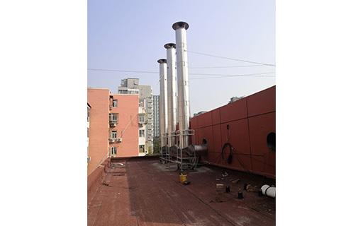 北京新街口社区锅炉房烟囱